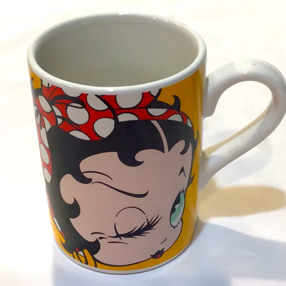 Betty Boop coffe mug dated 1991.